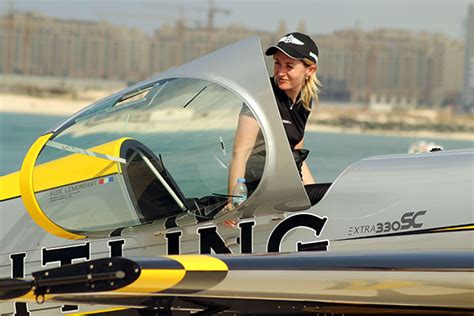 Five minutes with Breitling pilot Aude Lemordant